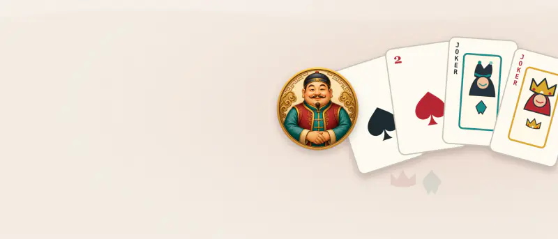 Dou Dizhu board and pieces