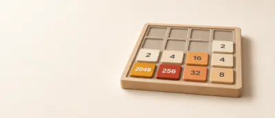 2048 board and pieces