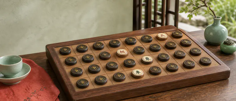 Banqi board and pieces