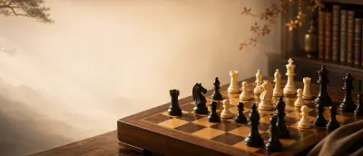 Chess board and pieces