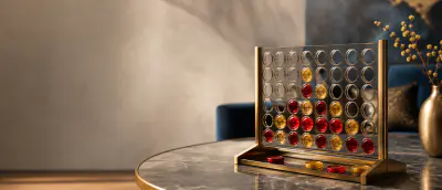 Connect Four board and pieces