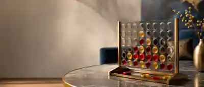 Connect Four board and pieces