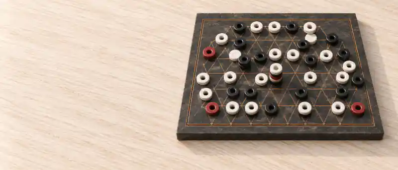 DVONN board and pieces