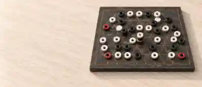 DVONN board and pieces