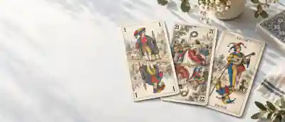 French Tarot board and pieces