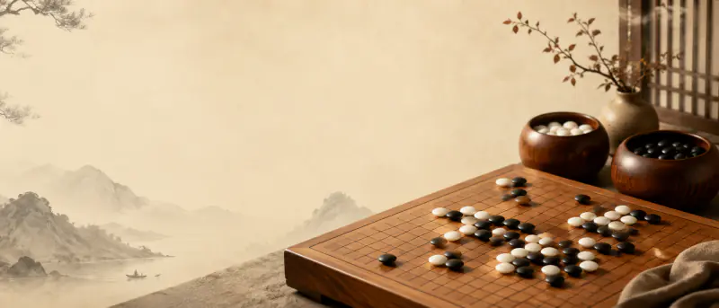 Go board and pieces