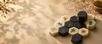 Hive board and pieces