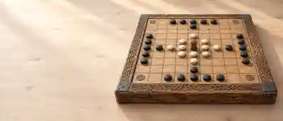Copenhagen Hnefatafl board and pieces