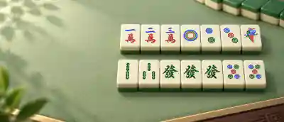 Mahjong board and pieces