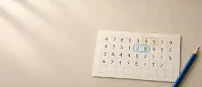Number Match board and pieces