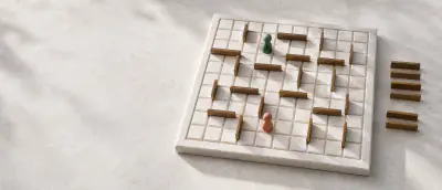 Quoridor board and pieces