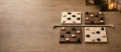 SHOBU board and pieces