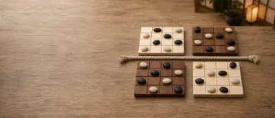 SHOBU board and pieces