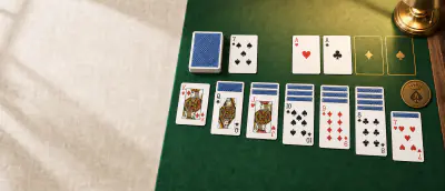 Solitaire board and pieces