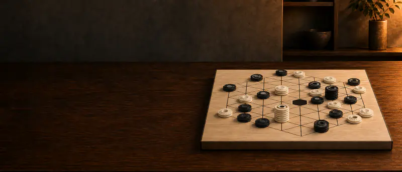 TZAAR board and pieces