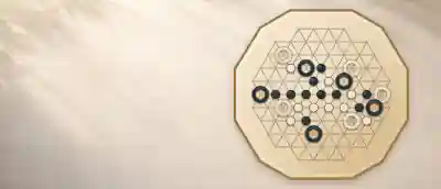 YINSH board and pieces
